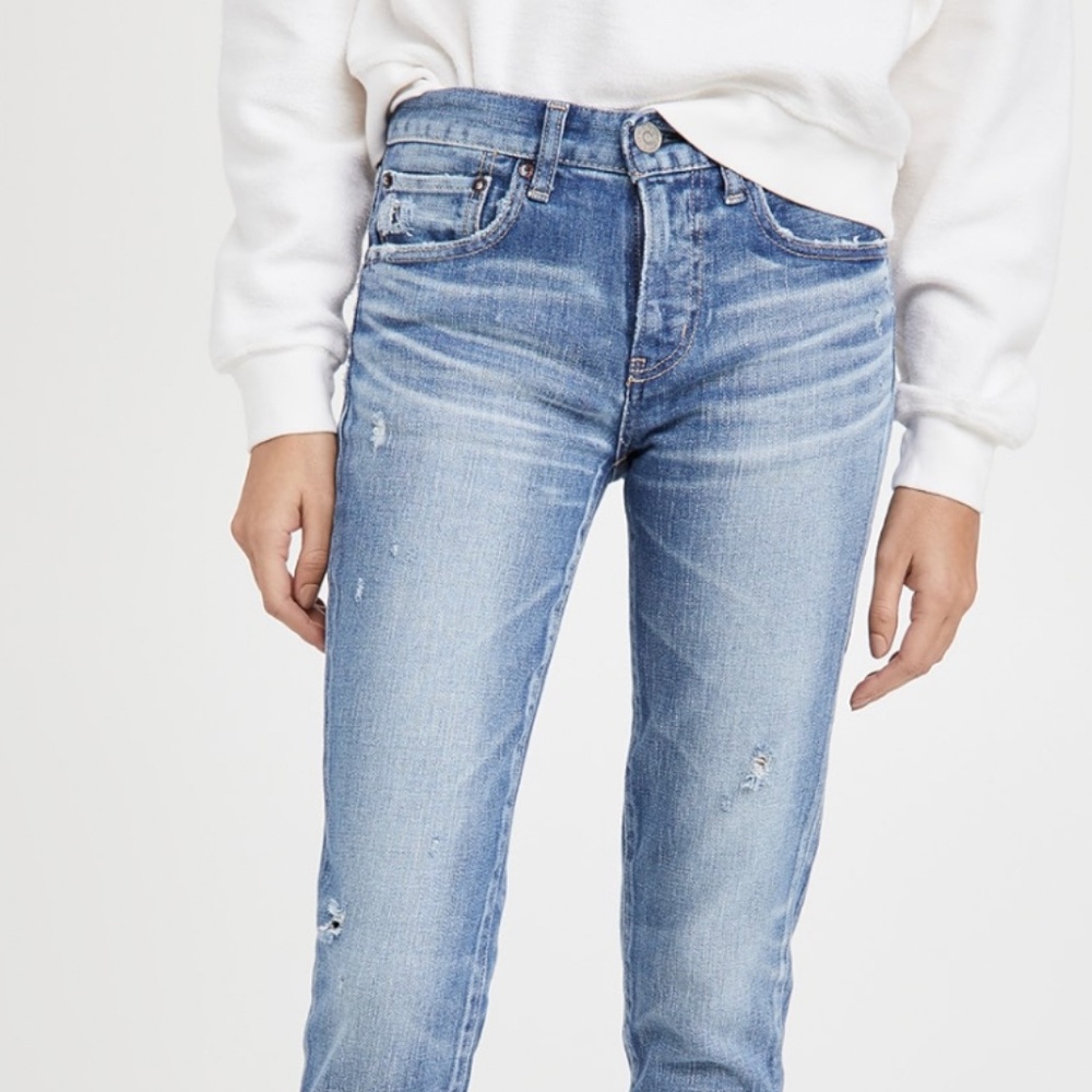 Moussy Vintage - Light Blue "Diana" Denim Jeans, Size 30